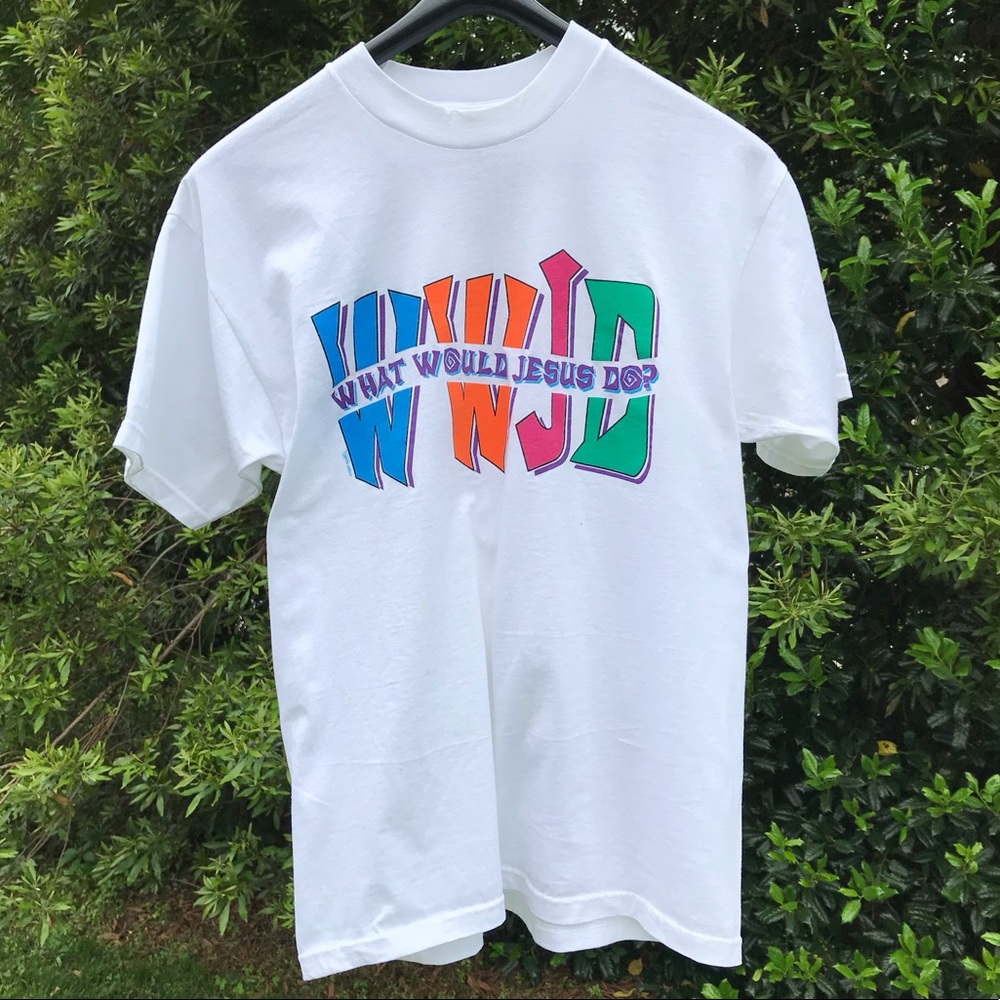 Colorful What Would Jesus Do T-Shirt